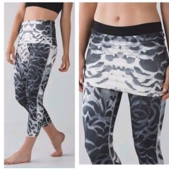 Lululemon Wunder Under Pretty Plume SE Dance Yoga Pilates Athletic Size 6 - Picture 12 of 12